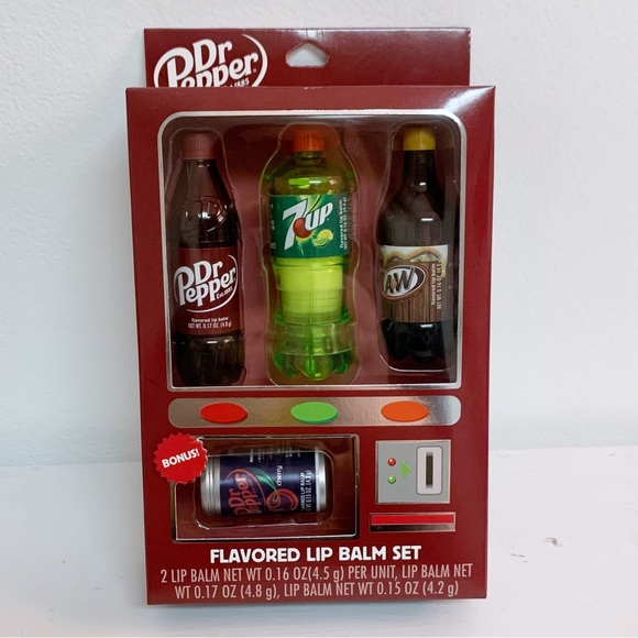 Dr. Pepper Flavored Lip Balm Set - Picture 2 of 3